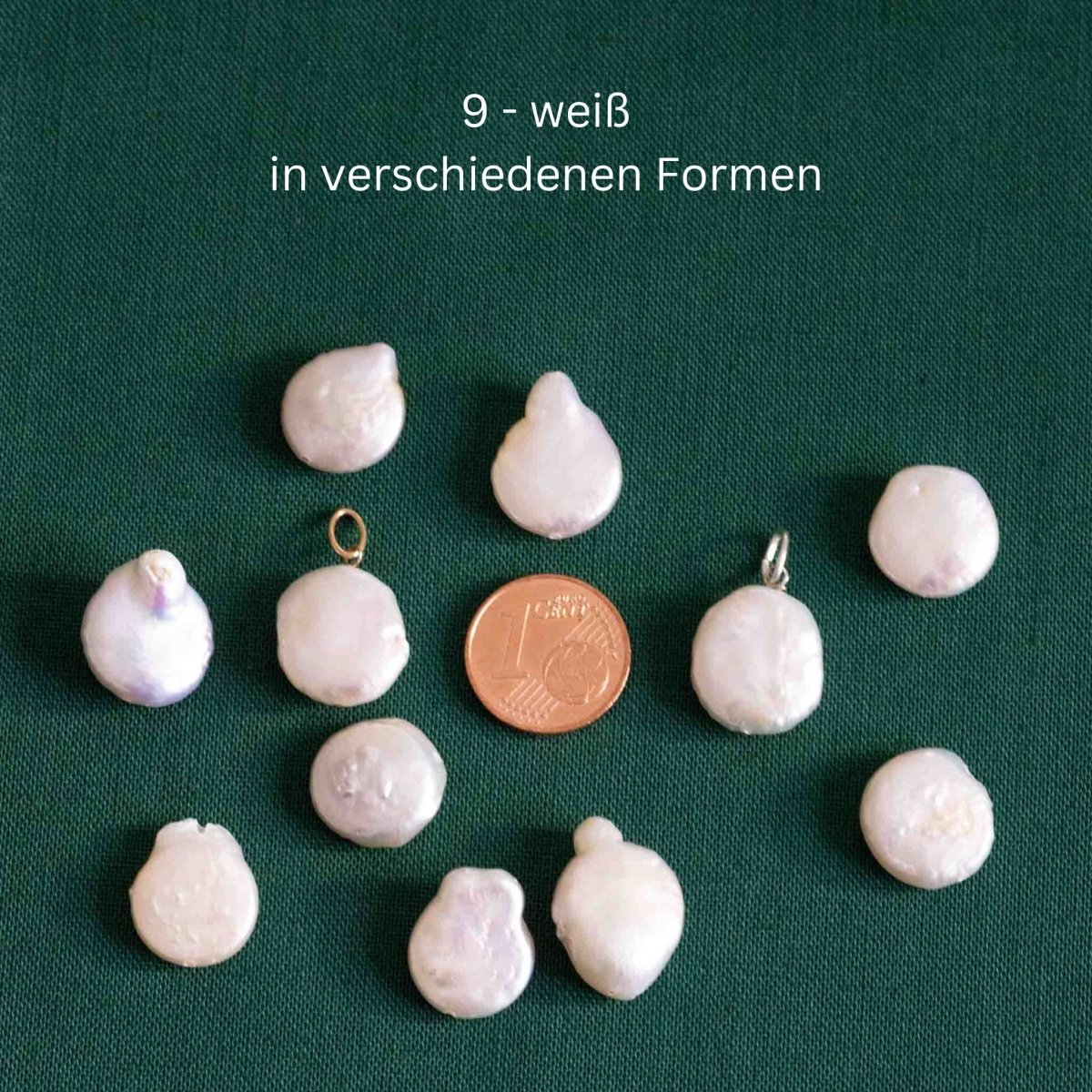 Kettenanhänger Süßwasserperle