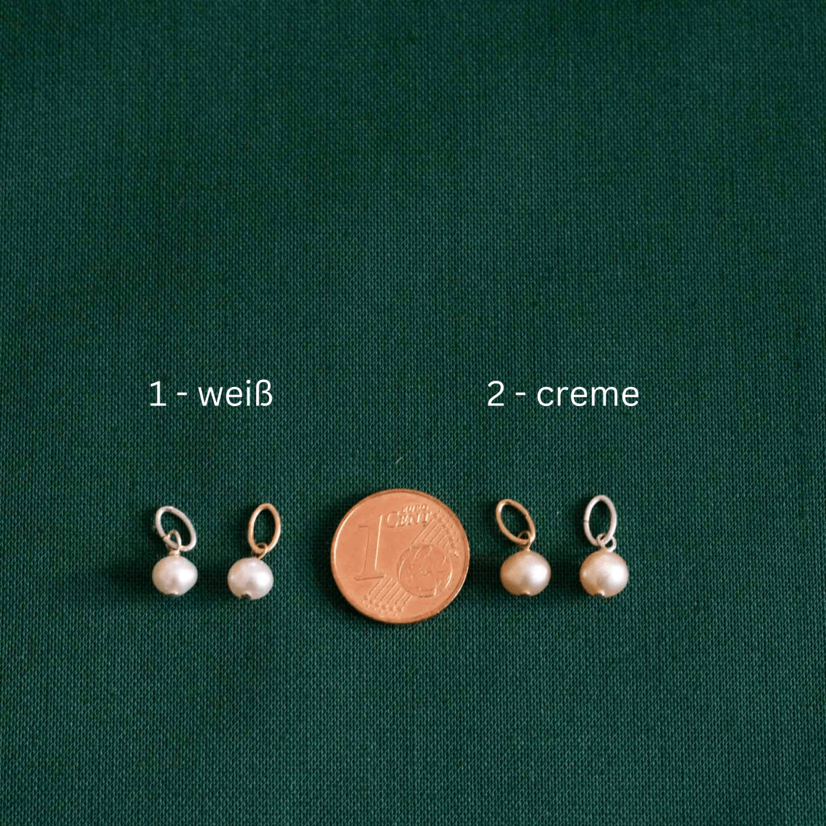 Kettenanhänger Süßwasserperle