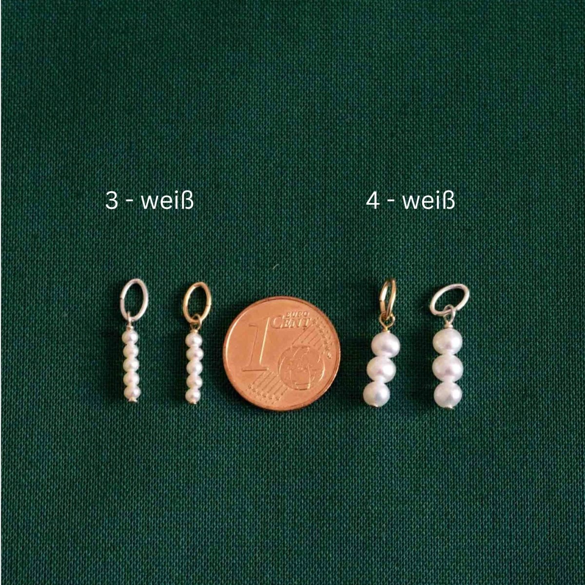 Kettenanhänger Süßwasserperle