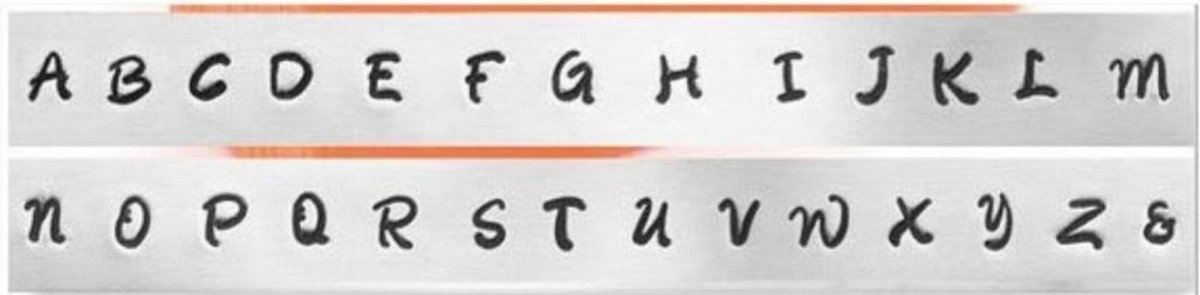 Kleine Initialkette 925 Silber