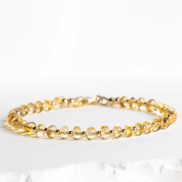 Citrin Armband gold filled | MAYAMBERLIN