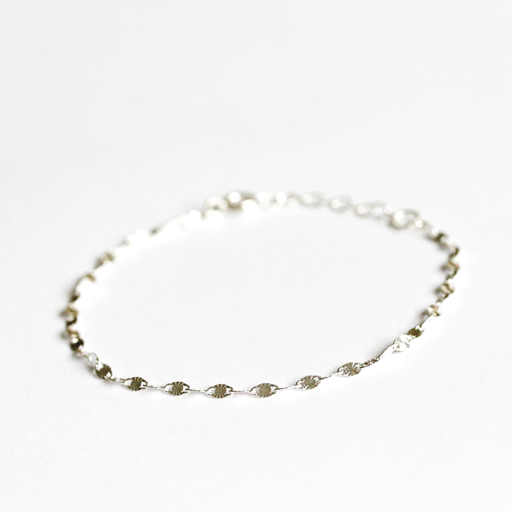 925 Silber Pailletten-Armband Sonne | MAYAMBERLIN