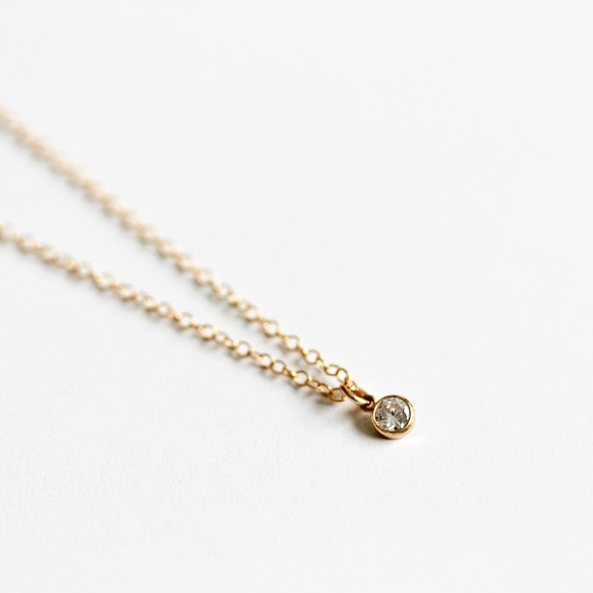 Zirkonia Kette goldfilled | MAYAMBERLIN